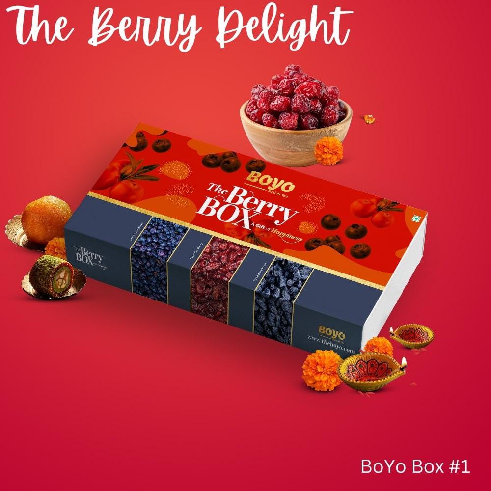 Dried Berry Gift Box- 500g